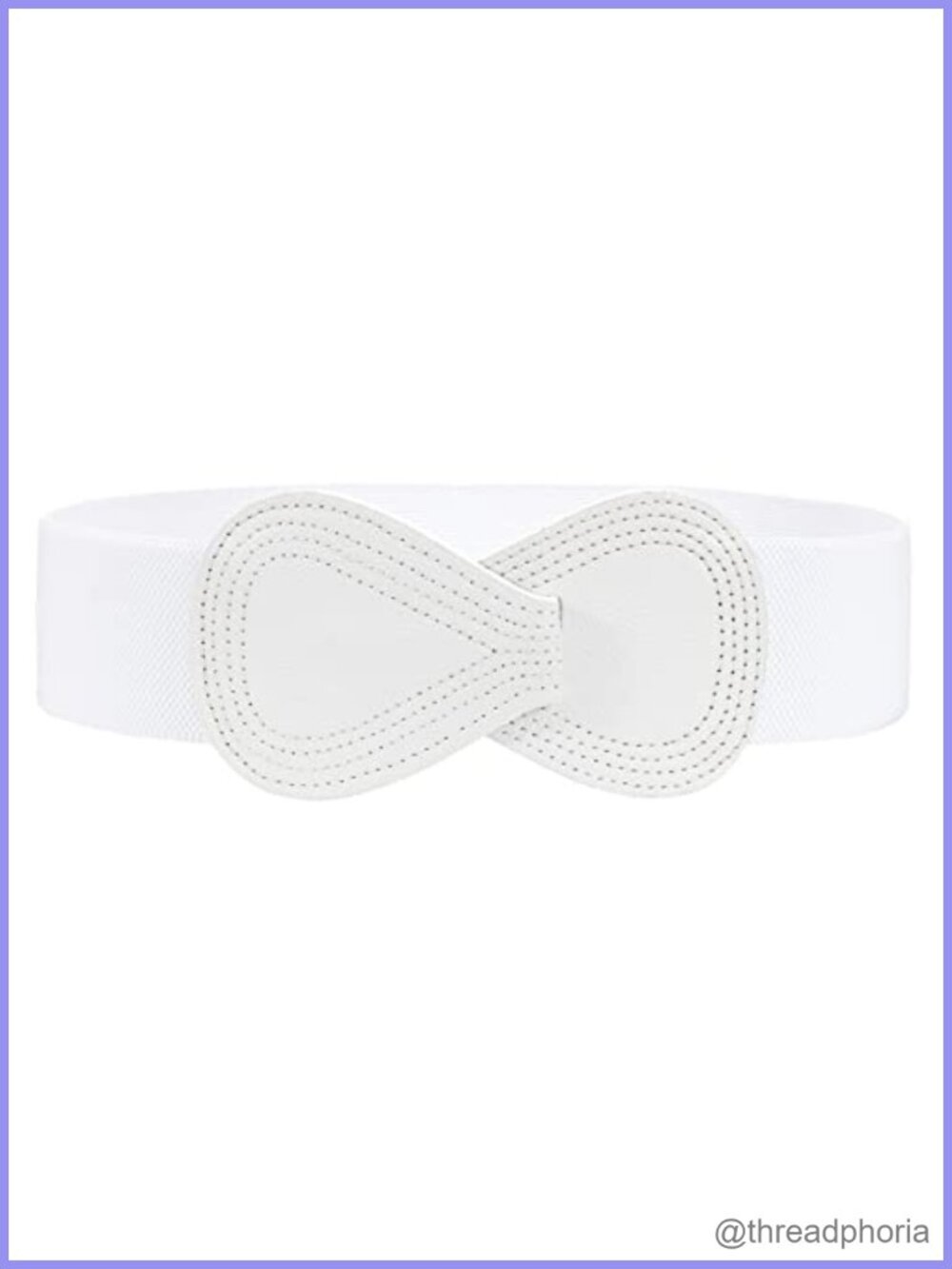 Women's Stretchy Wide Elastic Waist Belt Vintage Dress Belt
